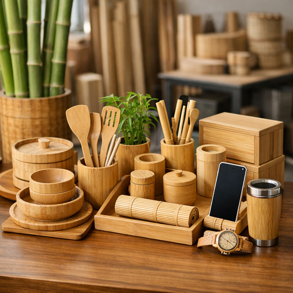 Bamboo wood products Industy