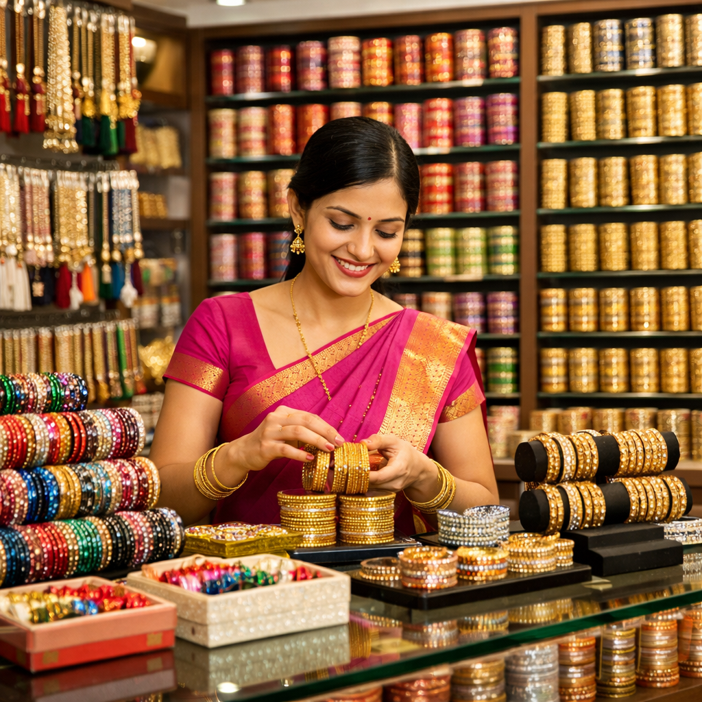 Bangle shop industry