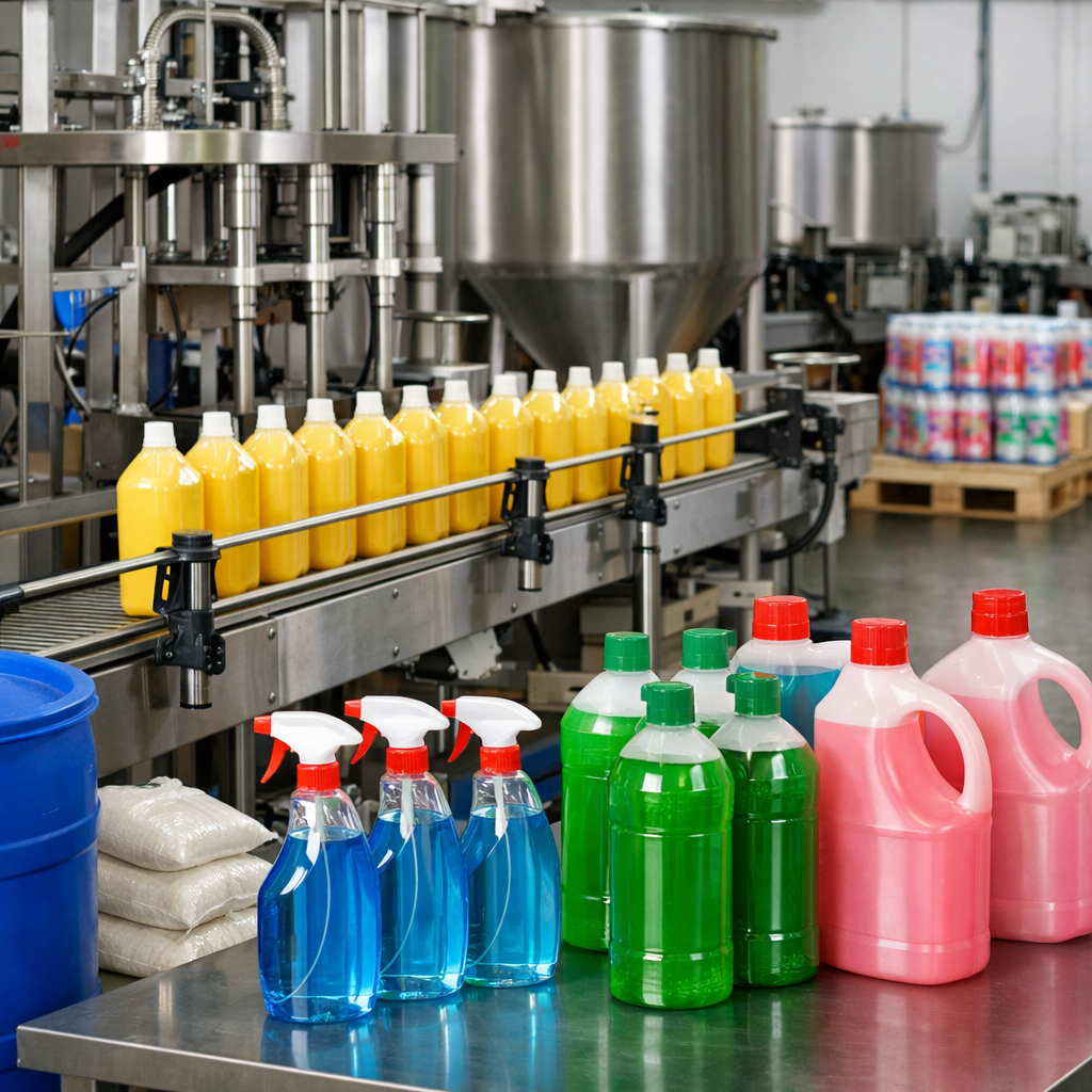 Cleaning products manufacturing