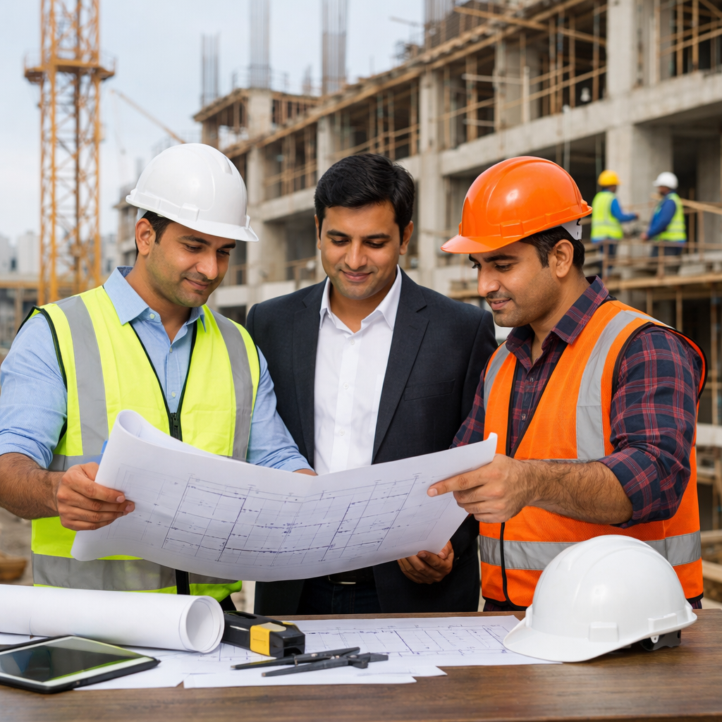 Cvil contract work