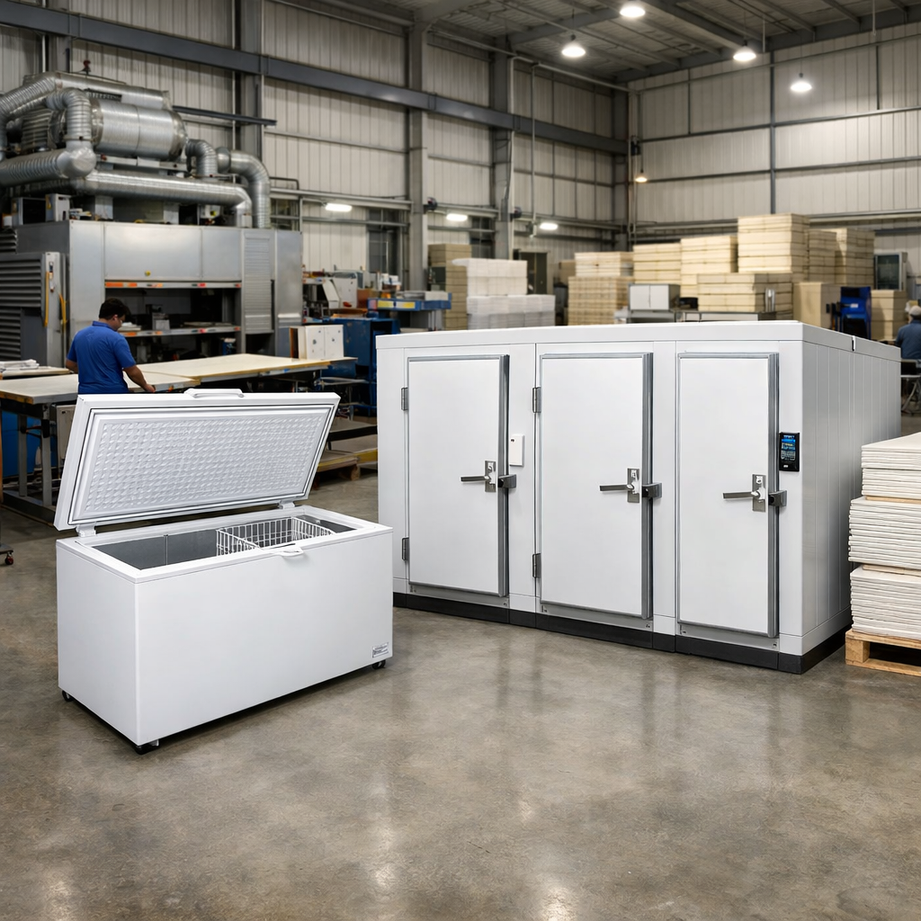 Deep-freezer and rent out units