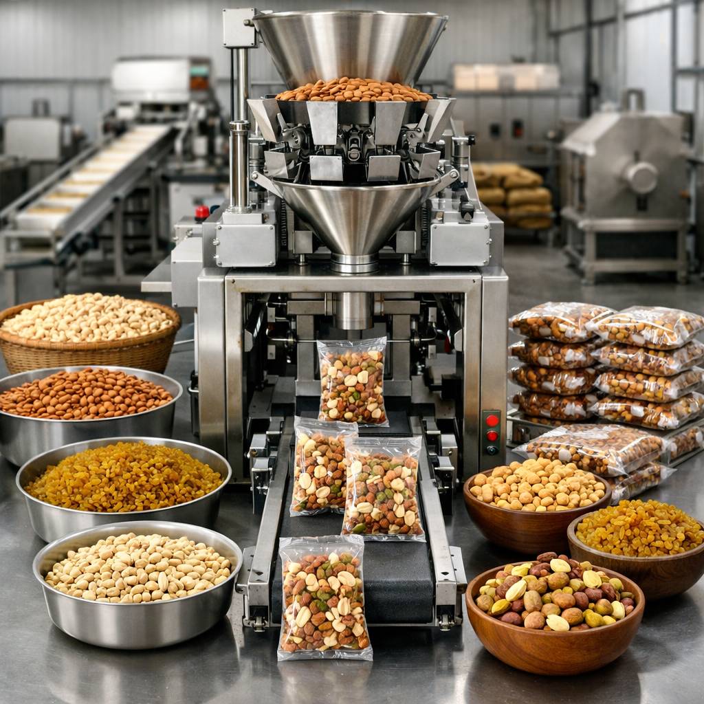 Dry fruits processing