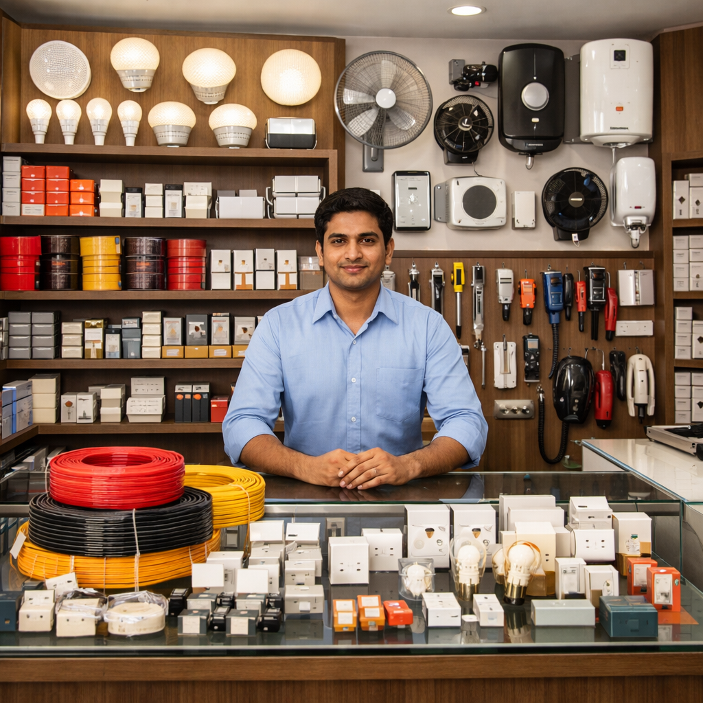 Electrical shop