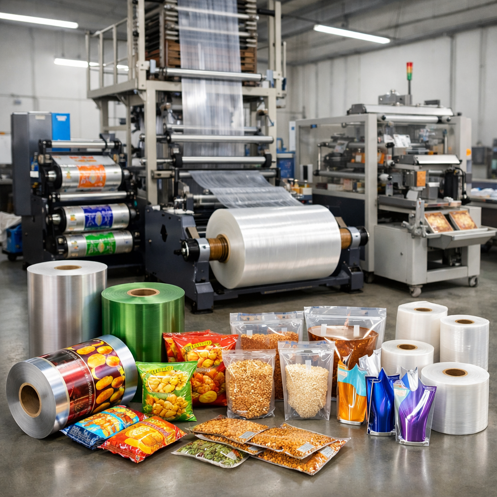 Flexible packaging / Plastic packaging manufacturing