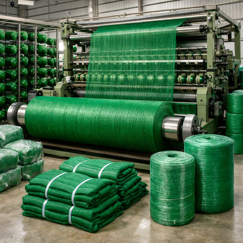 Green agro shade net manufacturing