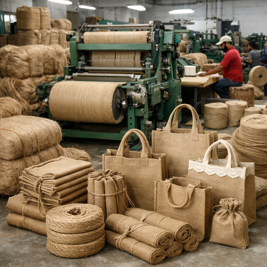 Jute products manufacturing