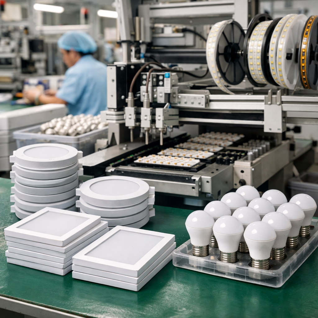 LED Light manufacturing industry