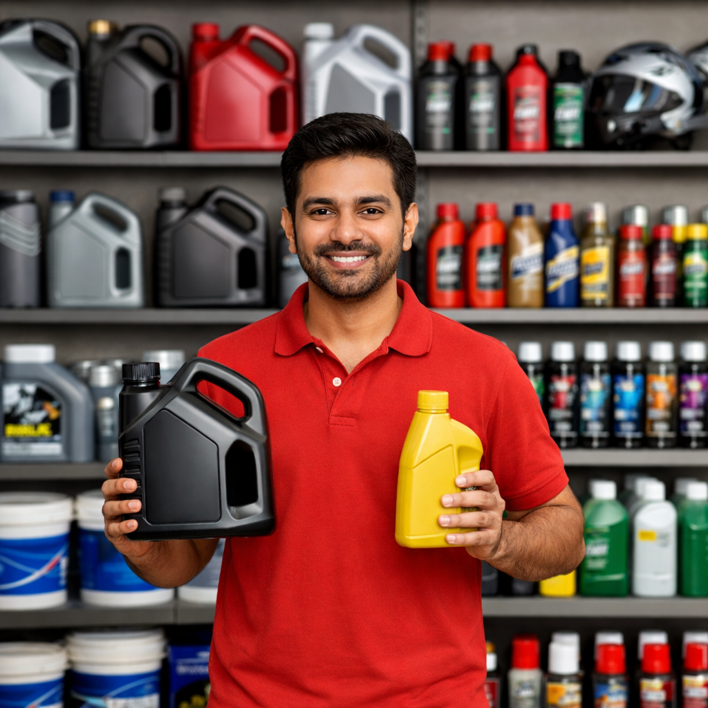 Lubricant shop