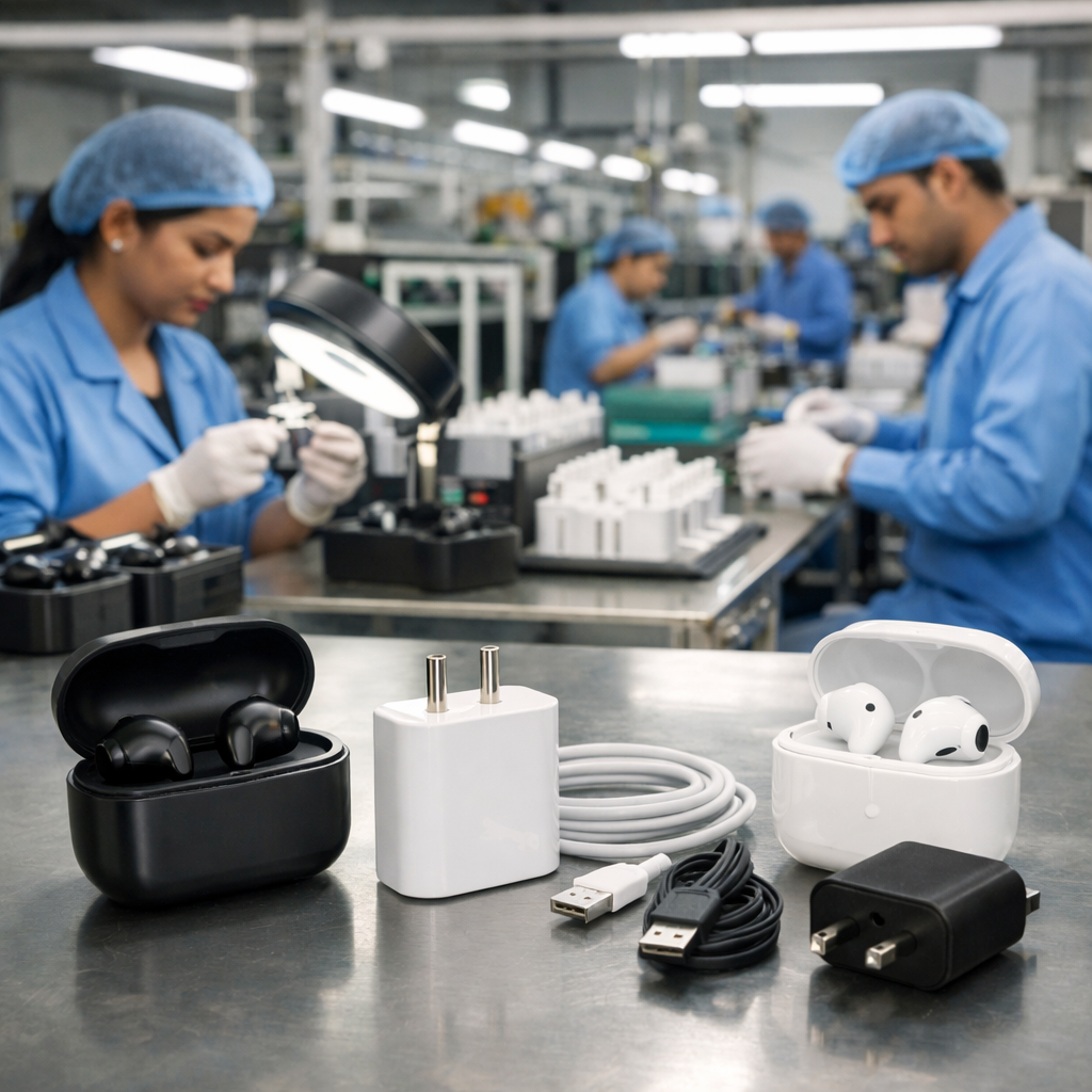 Mobile headset, charger mnufacturing