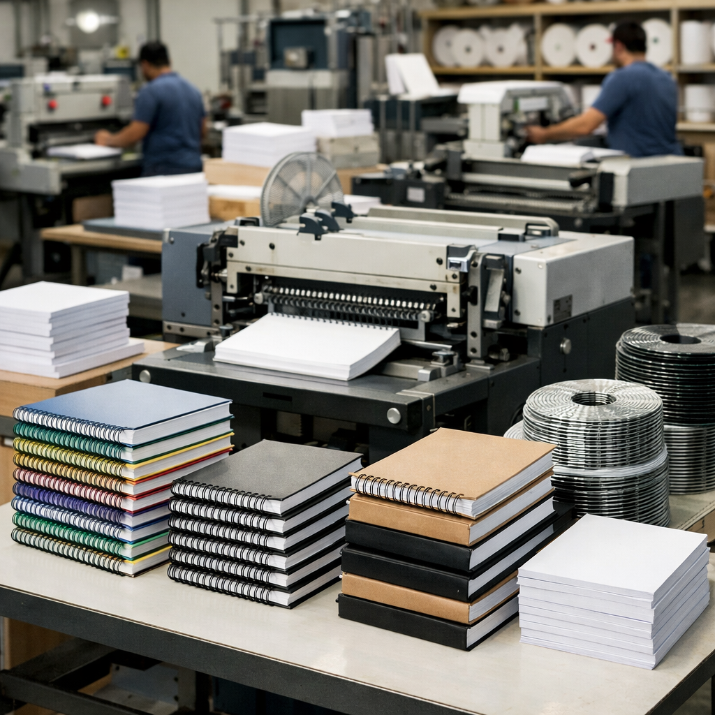 Notebook manufacturing