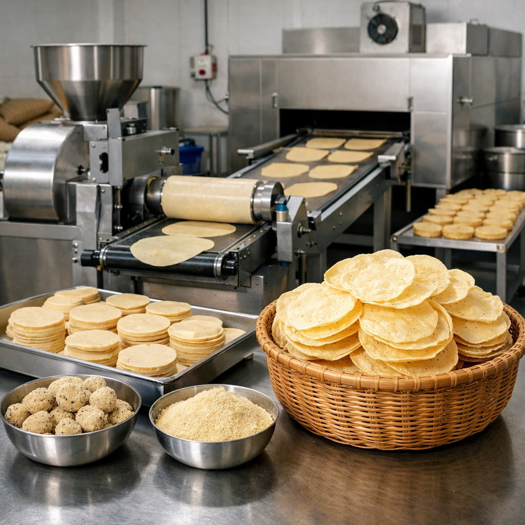 Pappad manufacturing