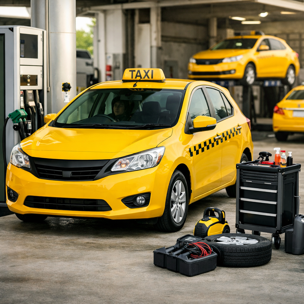 Taxi car