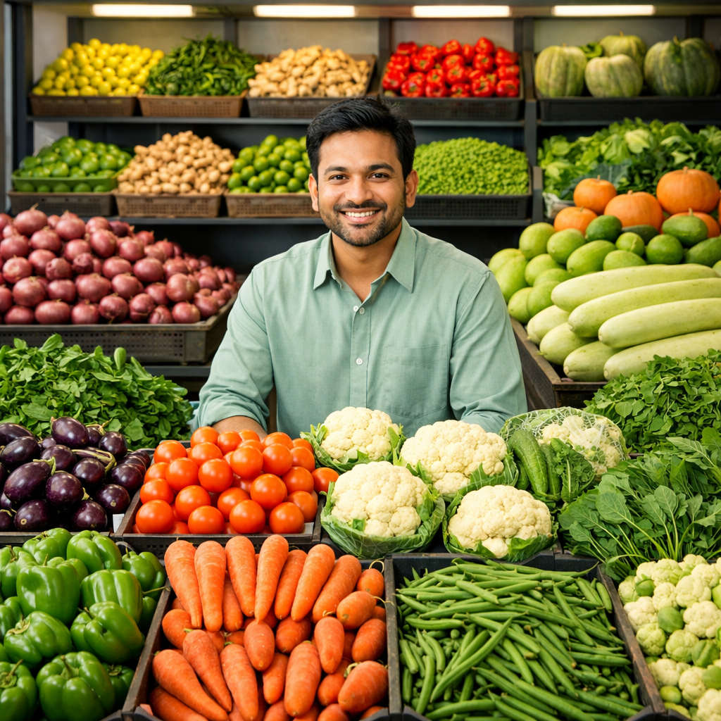 Vegetable shop