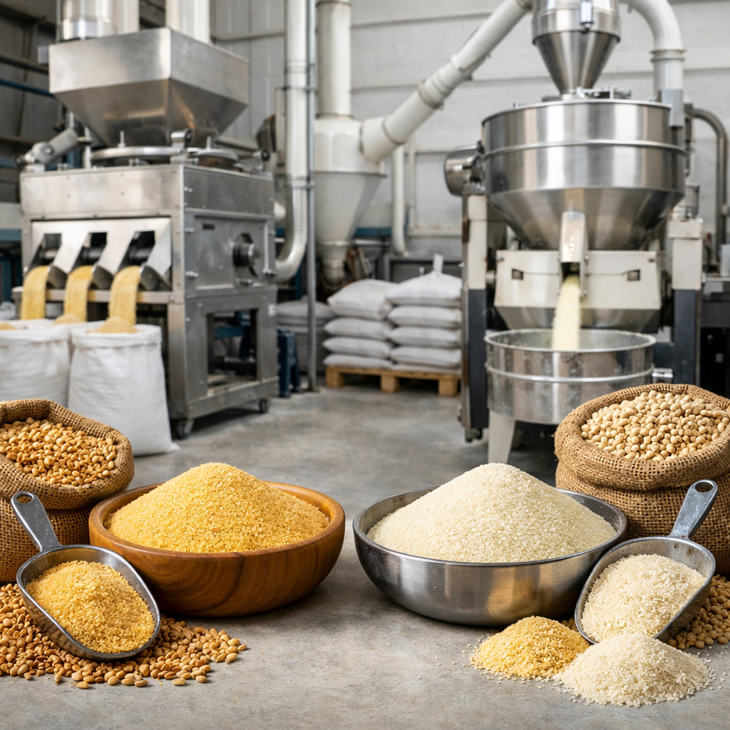 Wheat and Jowar Semolina ( Sooji Rava ) Mill